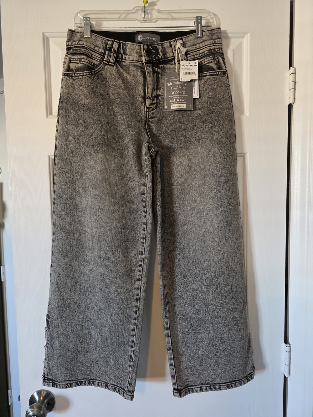 Democracy AB Technology High-rise Wide Leg Jeans